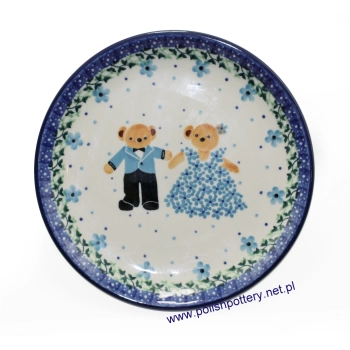 Talerz deserowy Ø16cm dek. U5189U Misie Para